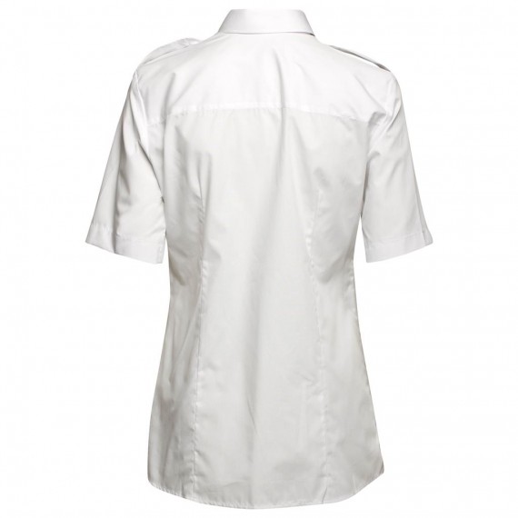 Uniformskjorte - Dame - «Lyon»  - Kort erm - Olino