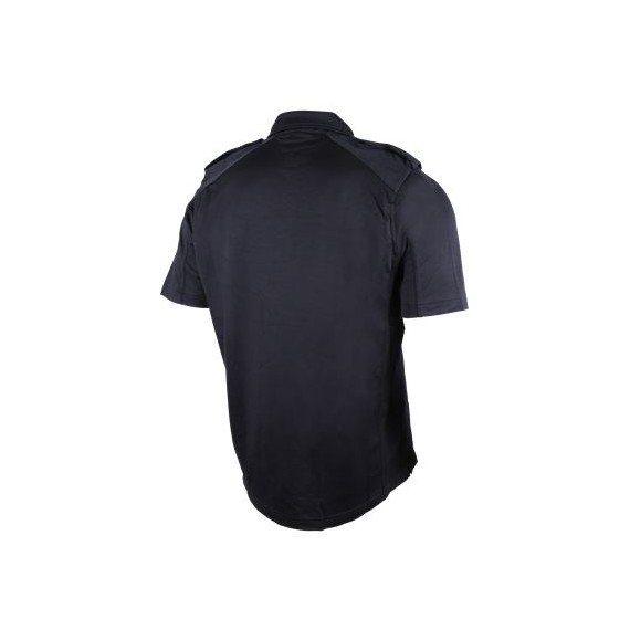 Piqueskjorte - Marineblå - Sportswool - Wenaas