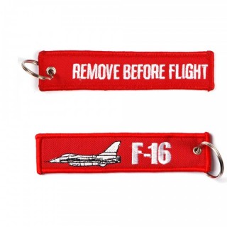 Nøkkelring - Remove before flight - F-16