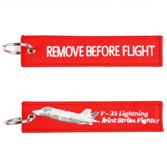 Nøkkelring - Remove before flight - F-35 Joint Strike Fighter