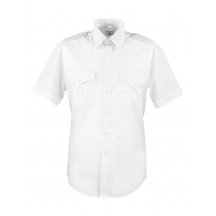 Skjorte med kort erm - Selje - Hvit