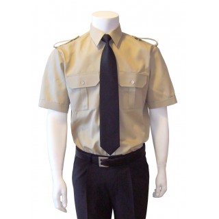 Skjorte med kort erm - Selje - Kaki