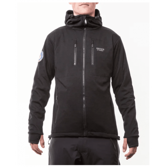 Antarctic jakke m/hette - Brynje - Sort