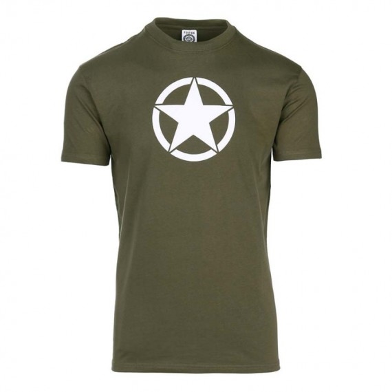 T-skjorte - Fostex - Grønn med hvit stjerne