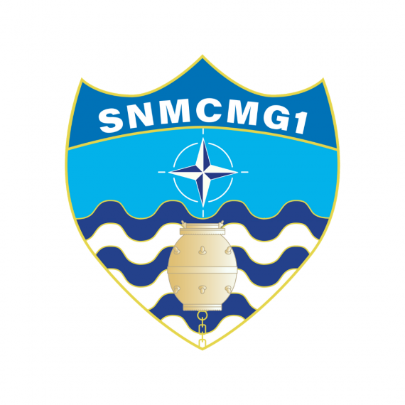Patch - SNMCMG 1 - NATO - Borrelås