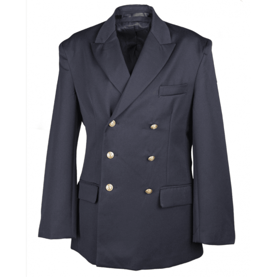 Uniformjakke - marine jakke - reder blazer - Blå