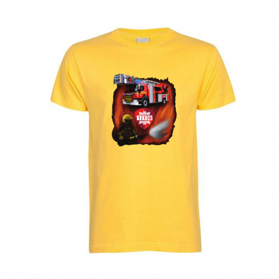 T-skjorte - Barn - Brannvesen - Valgfri farge
