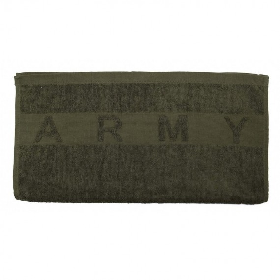 Army Håndkle - Grønt - Bomull - 100 x 50 cm