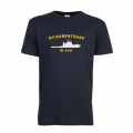 T-skjorte - KV BARENTSHAV - Marineblå - Bomull