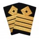 Kaptein - Skipsfart dekk - 4 striper - Distinksjoner
