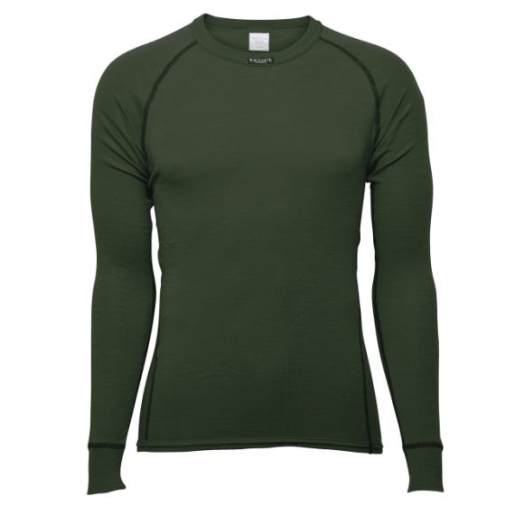 Classic wool shirt - Brynje - Grønn