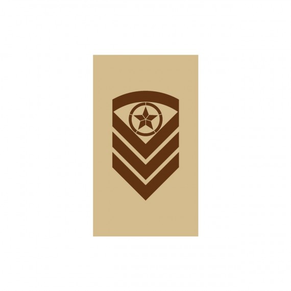 OR6 - Sjefsersjant - Hæren og Luftforsvaret ørken