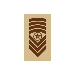 OR9 - Sjefsersjant - Hæren og Luftforsvaret ørken