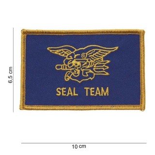 Patch - Seal Team - Gull / Blå