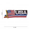 Patch - USA Waving flag