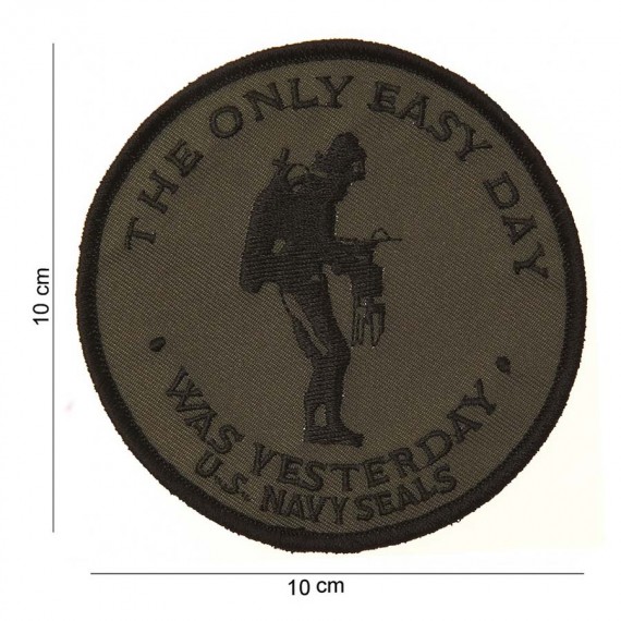 Patch - US Navy Seals - The only easy day was yesterday