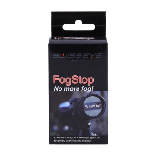 Anti-fog - SwissEye - våtservietter mot dugg - 30 stk
