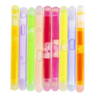 Mini Lysstav - 10 pack - Glow stick - light stick - Diverse farger