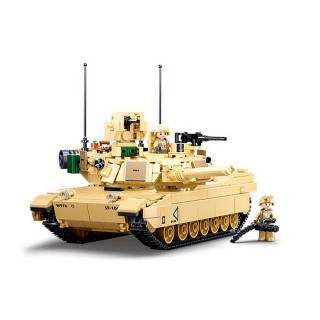 Sluban - Tanks M1 Abrams - Byggesett