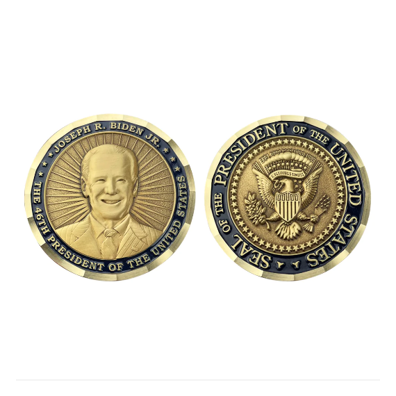 Coin - 2" - The 46th President of the United States - Joseph R. Biden Jr.