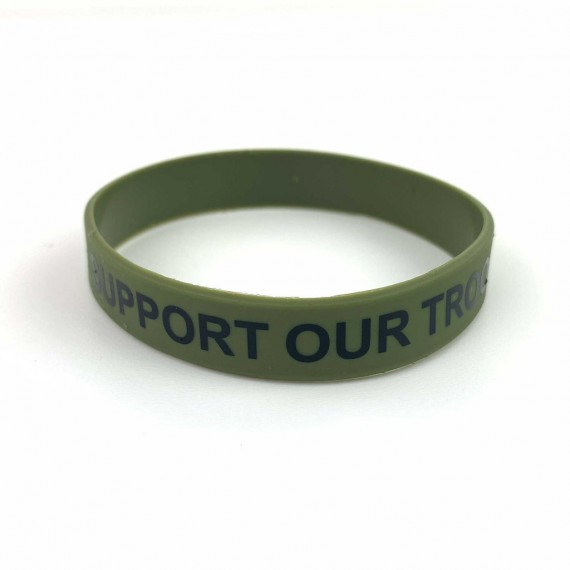 Veteran Armbånd - Support Our Troops - Grønn