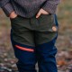 Softshell bukse til barn - Willow - Tufte - Grønn/blå