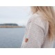 Islender - Ullgenser 100% ull - Grå og rosa - Bråtens