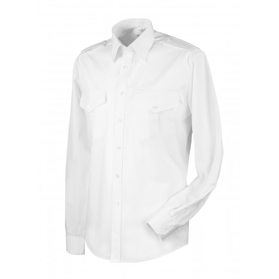 Skjorte med lang erm - Selje - Hvit