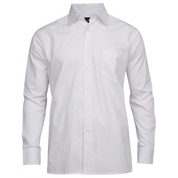 Skjorte basic regular - Tracker - Hvit