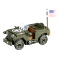 Sluban - WWII Jeep US Army
